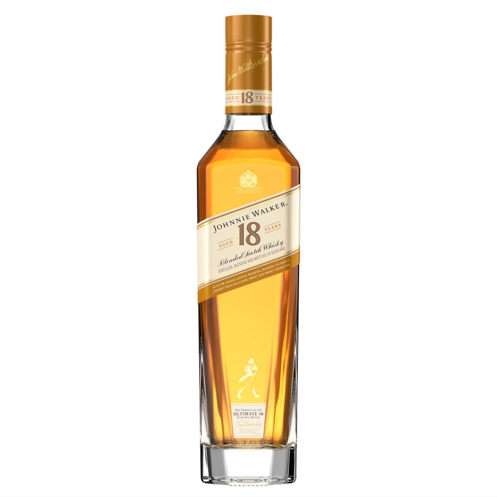 JOHNNIE WALKER AGED 18 YEARS BLENDED SCOTCH WHISKY 750 ML