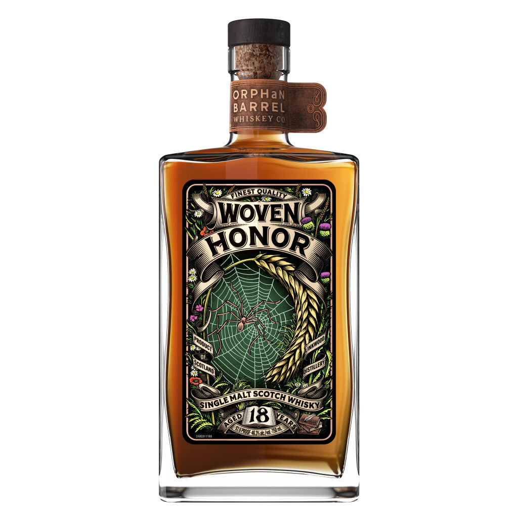 ORPHAN BARREL WOVEN HONOR SINGLE MALT SCOTCH WHISKY AGED 18 YEARS 750 ML