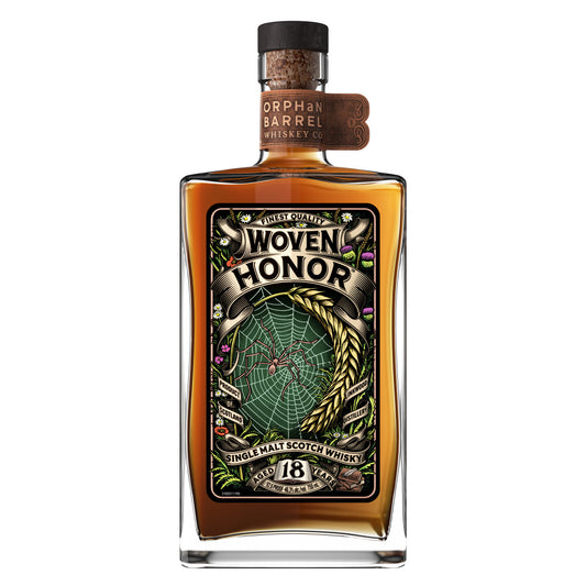 ORPHAN BARREL WOVEN HONOR SINGLE MALT SCOTCH WHISKY AGED 18 YEARS 750 ML