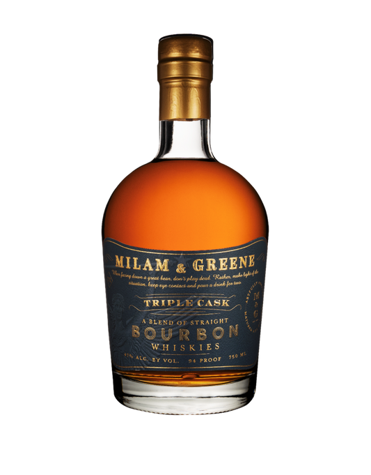 MILAM & GREENE TRIPLE CASK BOURBON 750 ML