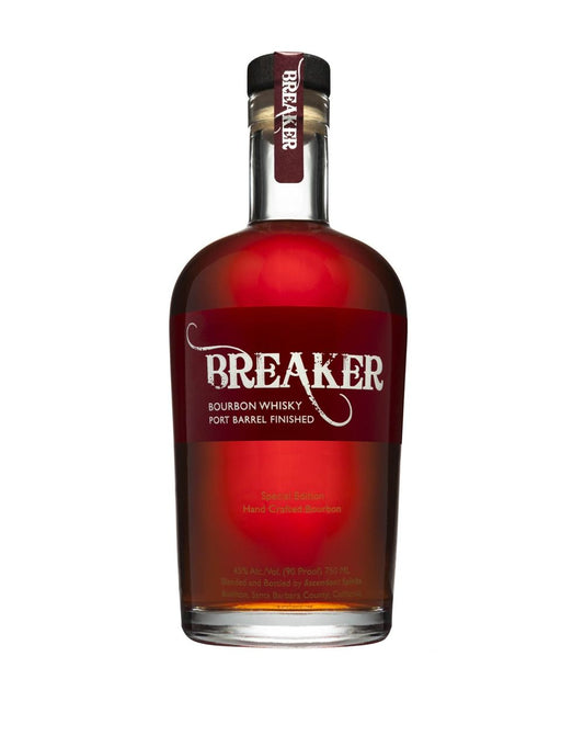 BREAKER BOURBON WHISKY PORT BARREL FINISHED 750 ML