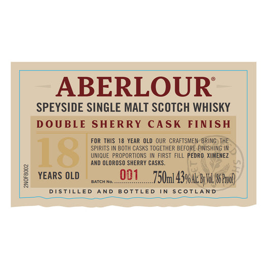 Aberlour 18 Year Old Double Sherry Cask Finish