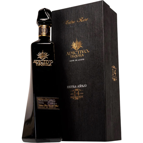 Adictivo Tequila Double Black 14 Year Old Extra Rare Extra Anejo