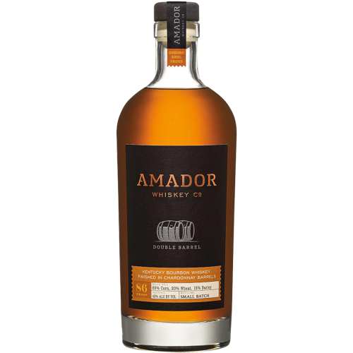 Amador Whiskey Co. 'Double Barrel' Chardonnay Cask Finish Kentucky Bourbon Whiskey