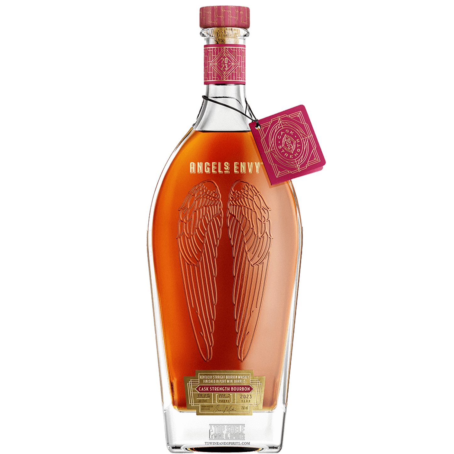 Angel's Envy Cask Strength Bourbon 2023 (Finished in Port Wine Barrels)