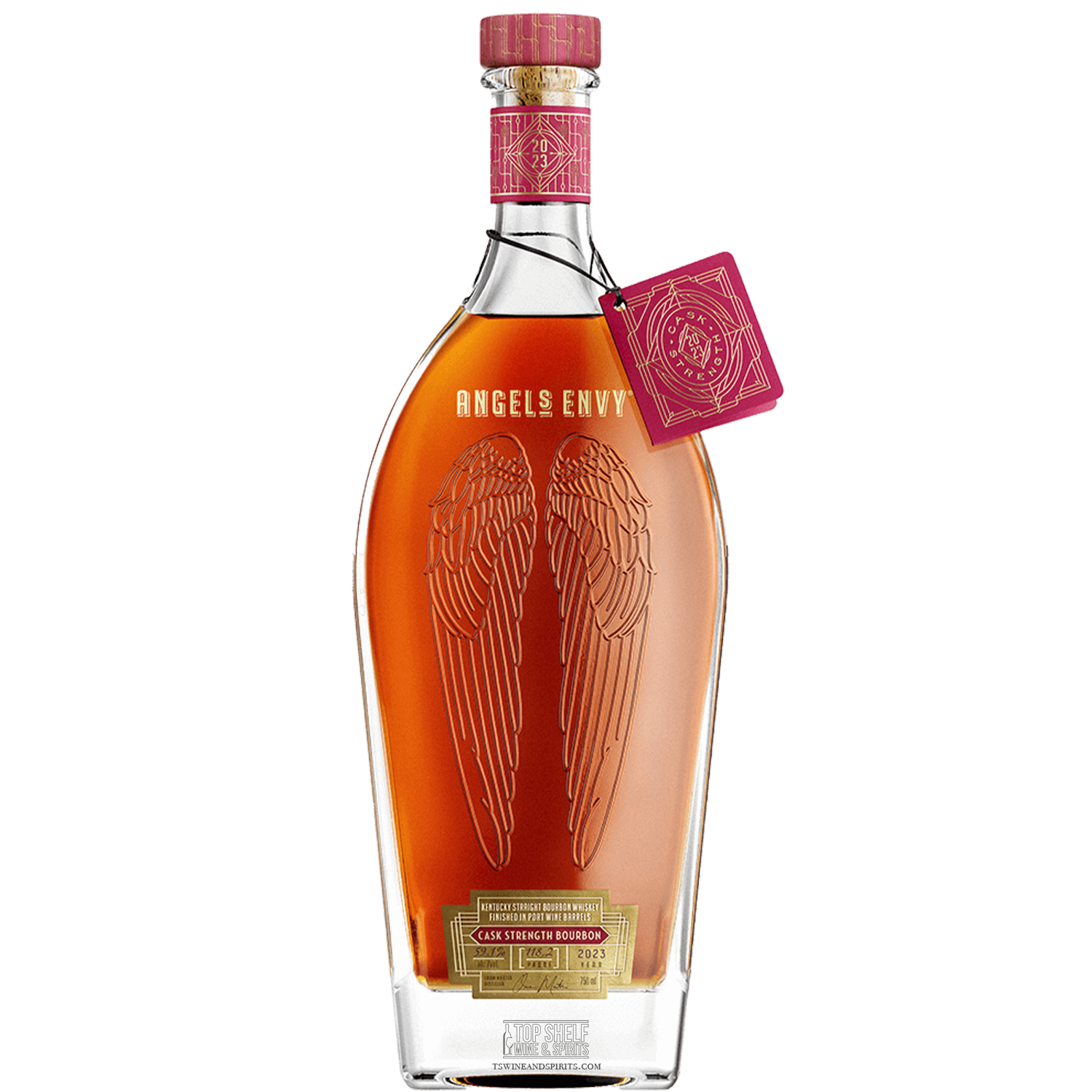Angel's Envy Cask Strength Bourbon 2023 (Finished in Port Wine Barrels)