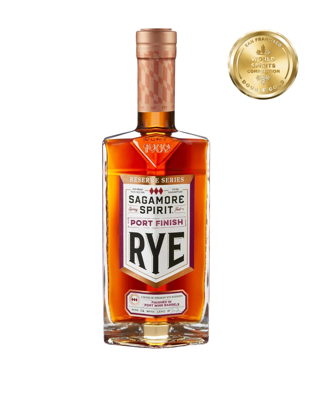 SAGAMORE SPIRIT PORT FINISH RYE WHISKEY 750 ML