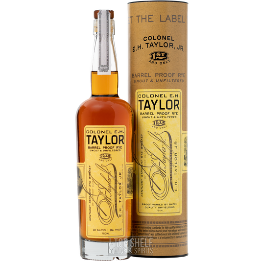 Colonel E.H. Taylor Barrel Proof Rye Unfiltered Uncut Rye Whiskey
