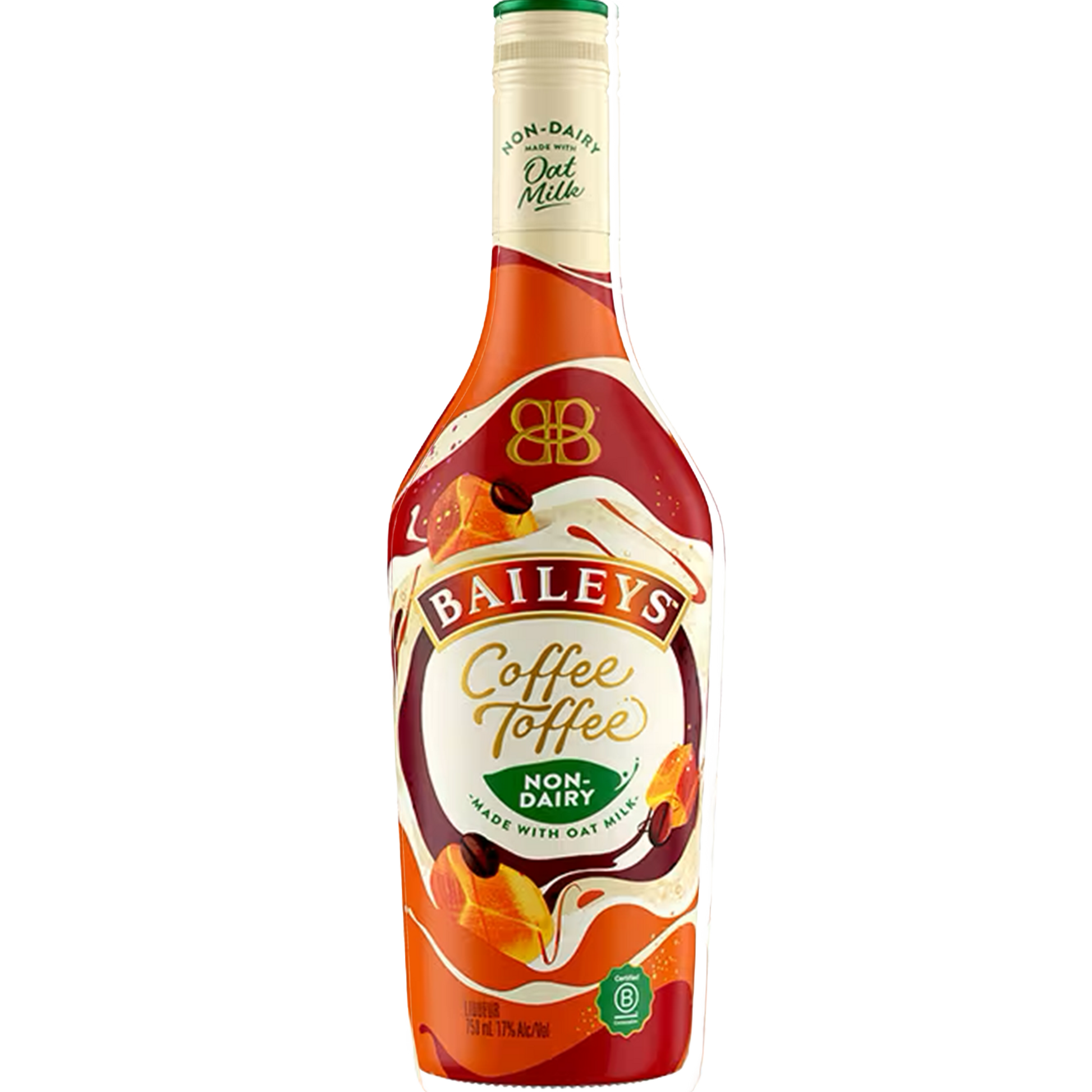 Baileys Coffee Toffee Non-Dairy Liqueur Made with Oat Milk