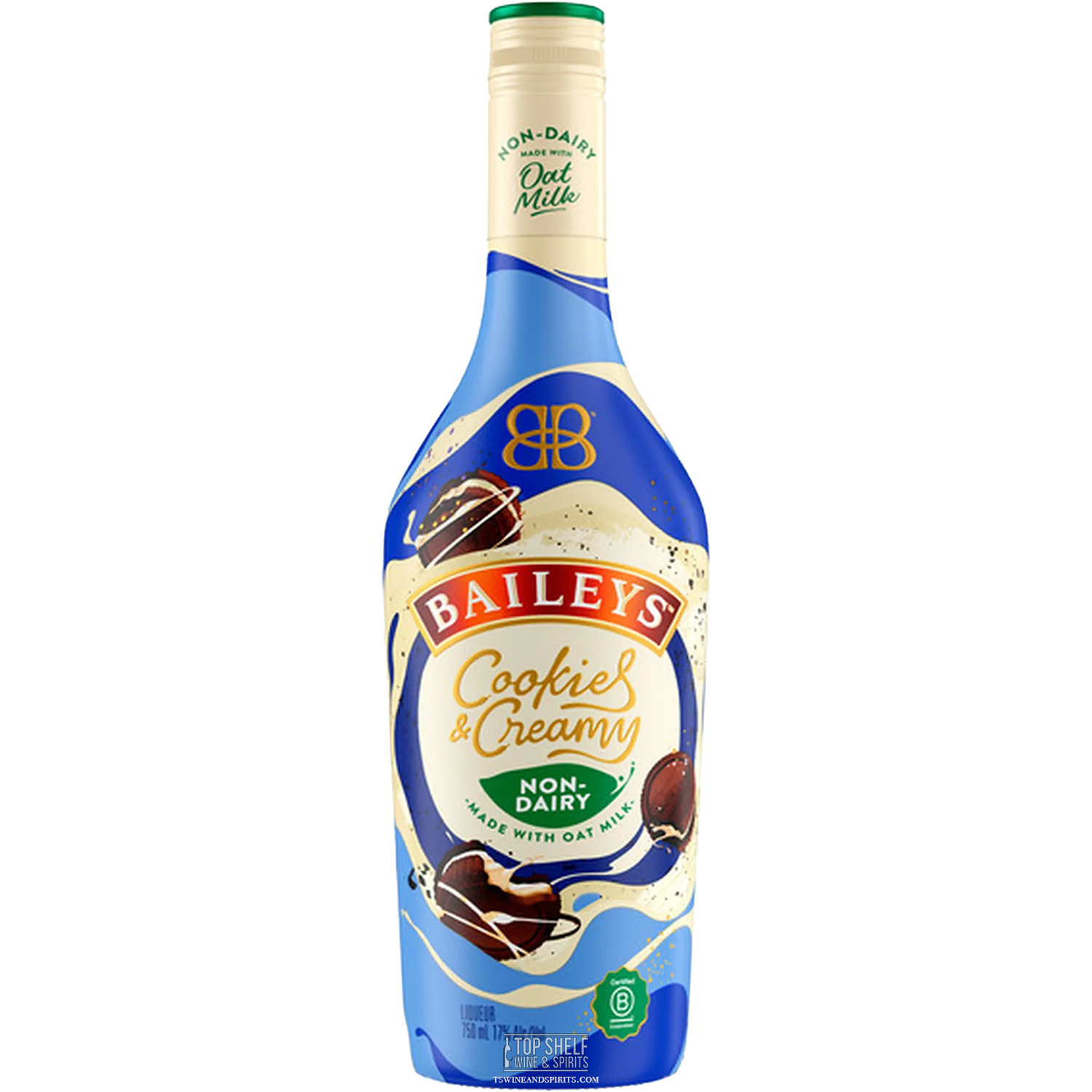 Baileys Cookies & Creamy Non-Dairy Liqueur Made with Oat Milk