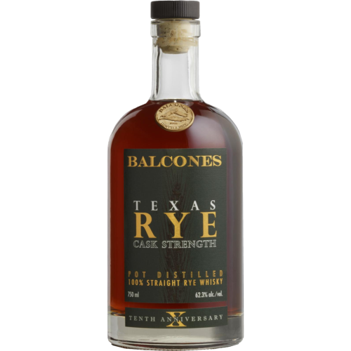 Balcones Distilling Cask Strength Rye Whisky