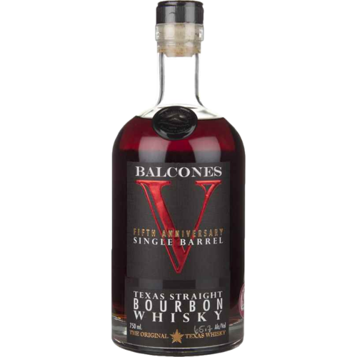 Balcones Distilling V-5th Anniversary Single Barrel Straight Bourbon Whisky