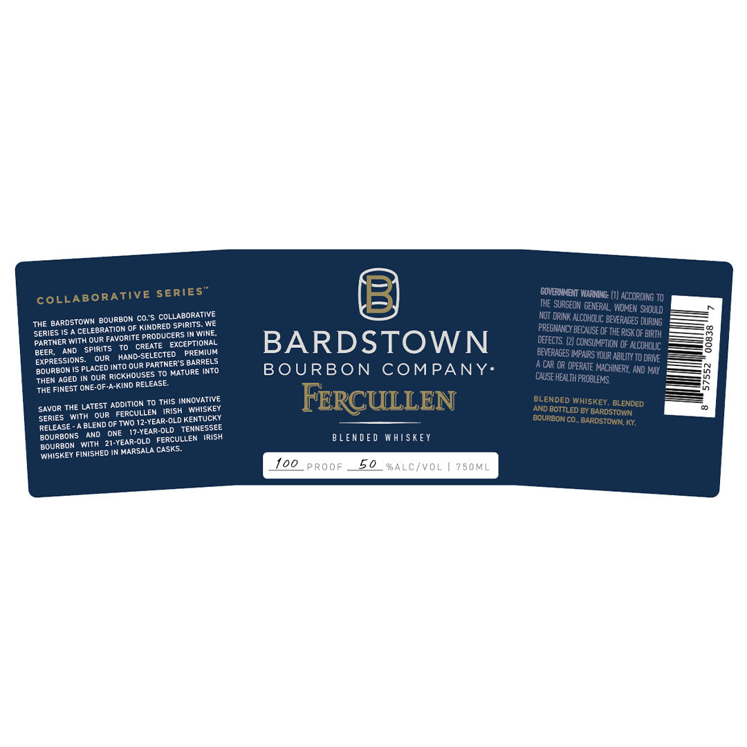 Bardstown Bourbon Company X Fercullen Irish Whiskey