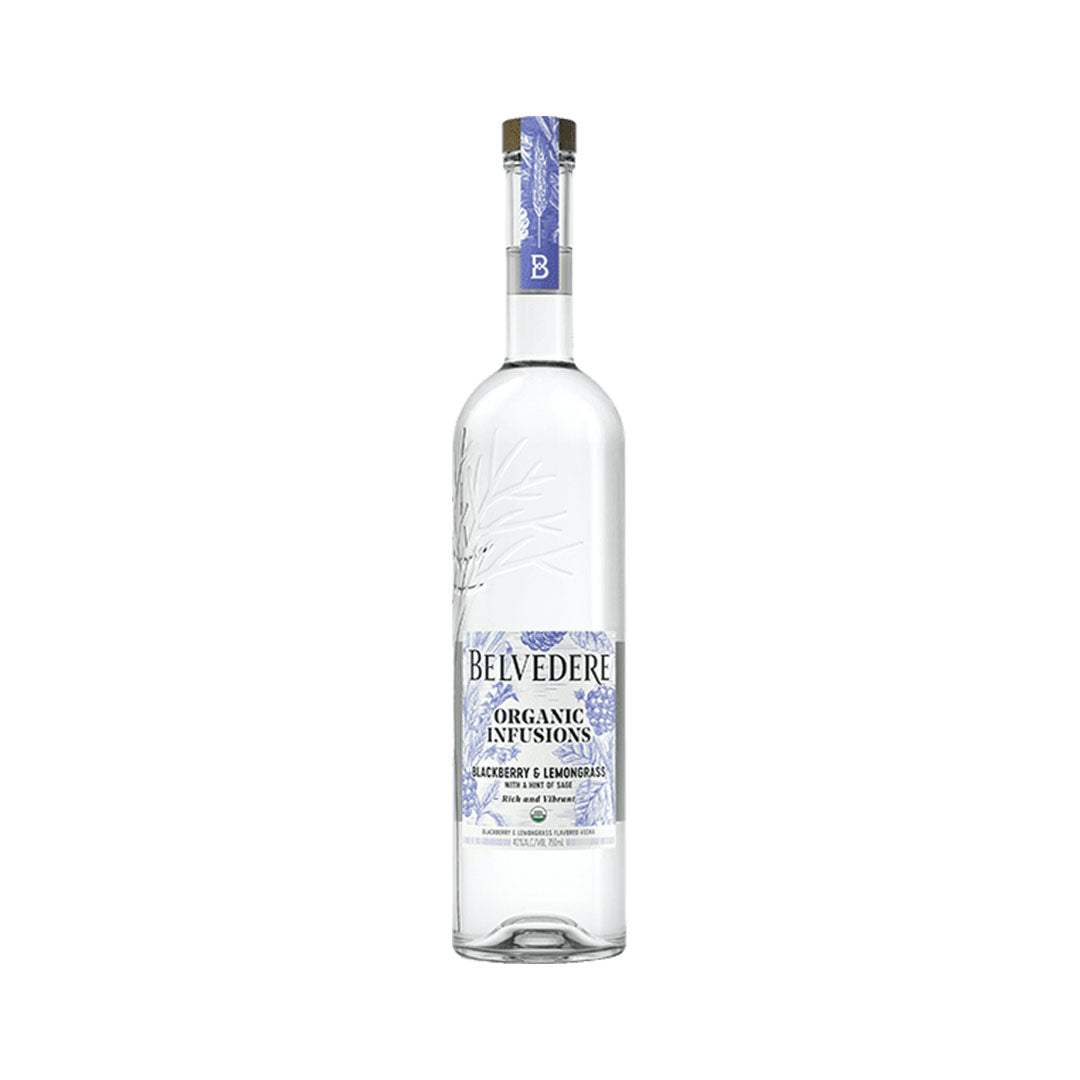 Belvedere Organic Infusions Blackberry & Lemongrass Flavored Vodka
