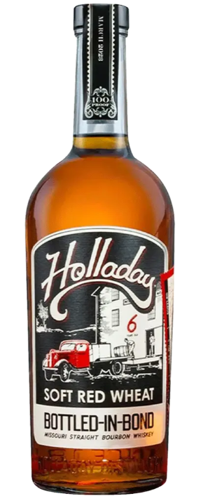 Ben Holladay Soft Red Wheat Bottled-In-Bond Missouri Straight Bourbon Whiskey (750Ml)