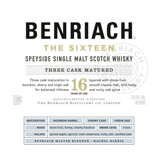 Benriach The Sixteen Three Cask Matured