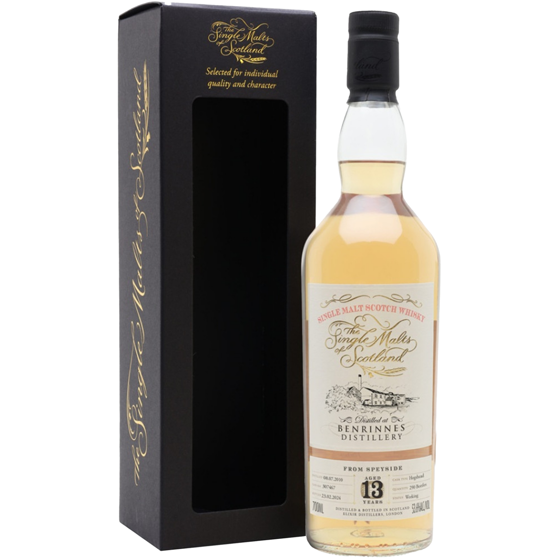 Benrinnes Cask 307467 2010 13 year Single Malt Scotch 700ml
