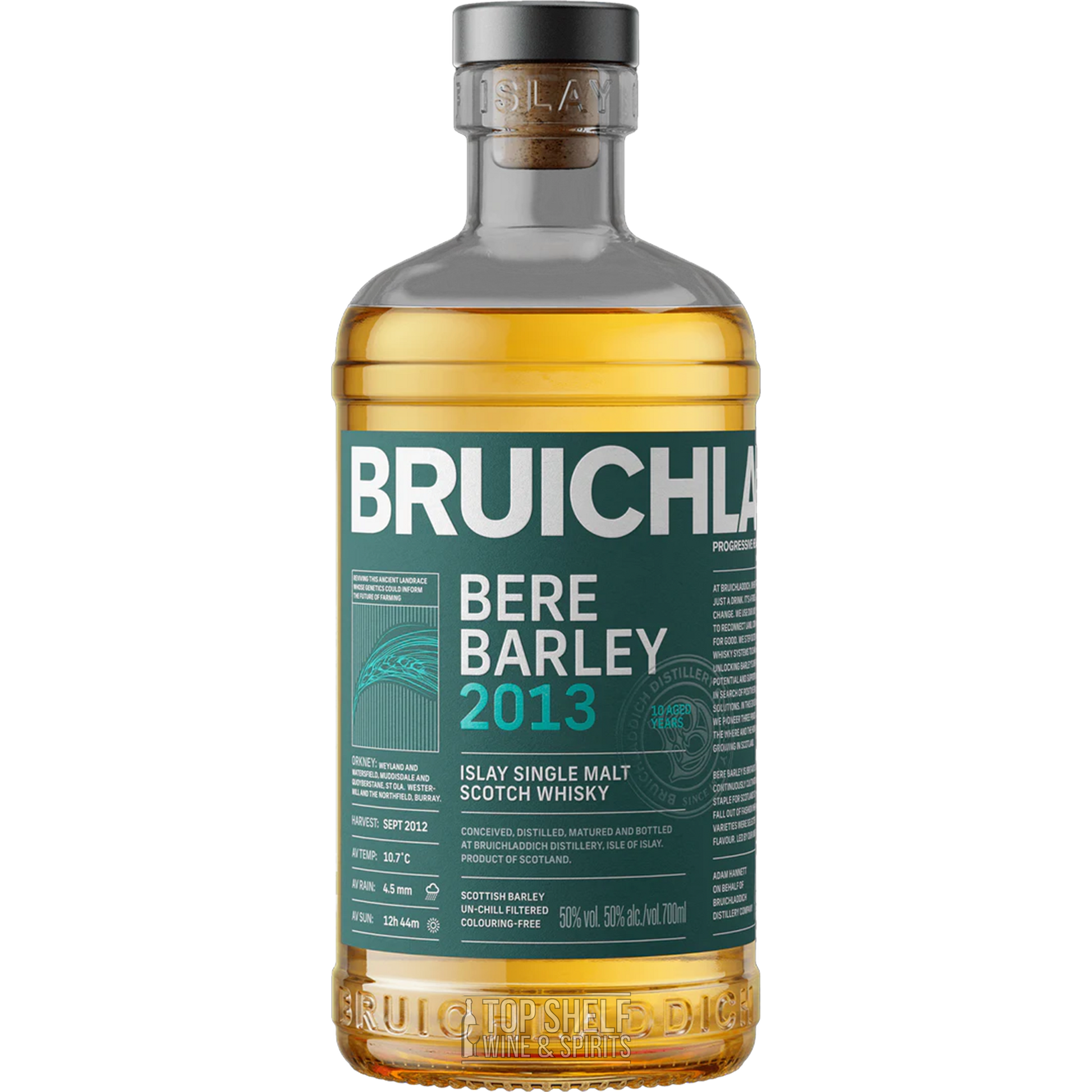 Bruichladdich Bere Barley 2013 Single Malt Scotch