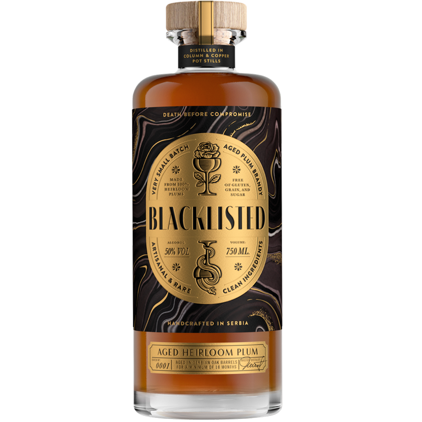 Blacklisted Aged Heirloom Plum Brandy