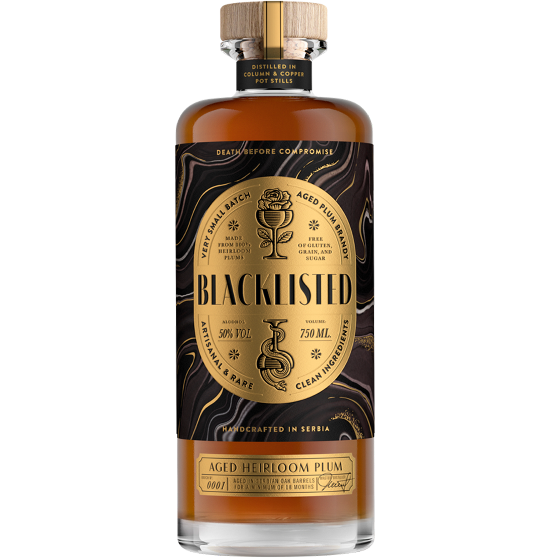 Blacklisted Aged Heirloom Plum Brandy