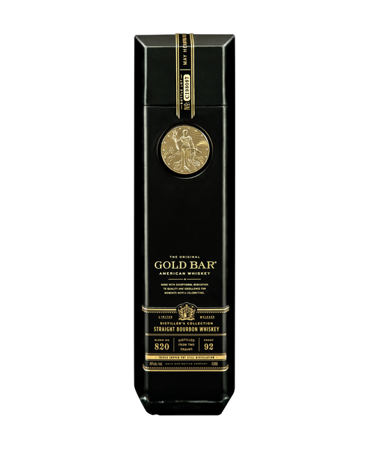 GOLD BAR® BLACK DOUBLE CASK BOURBON 750 ML