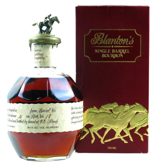 Blantonâ€™s Cream Label Takara Red Single Barrel Straight Bourbon