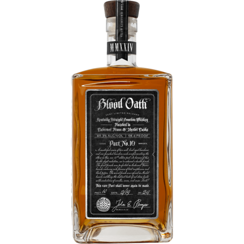Blood Oath Pact No. 10 Kentucky Straight Bourbon Whiskey