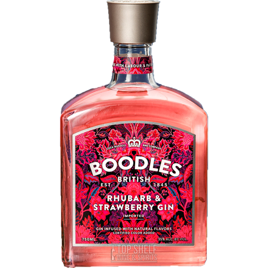 Boodles Rhubarb & Strawberry Gin