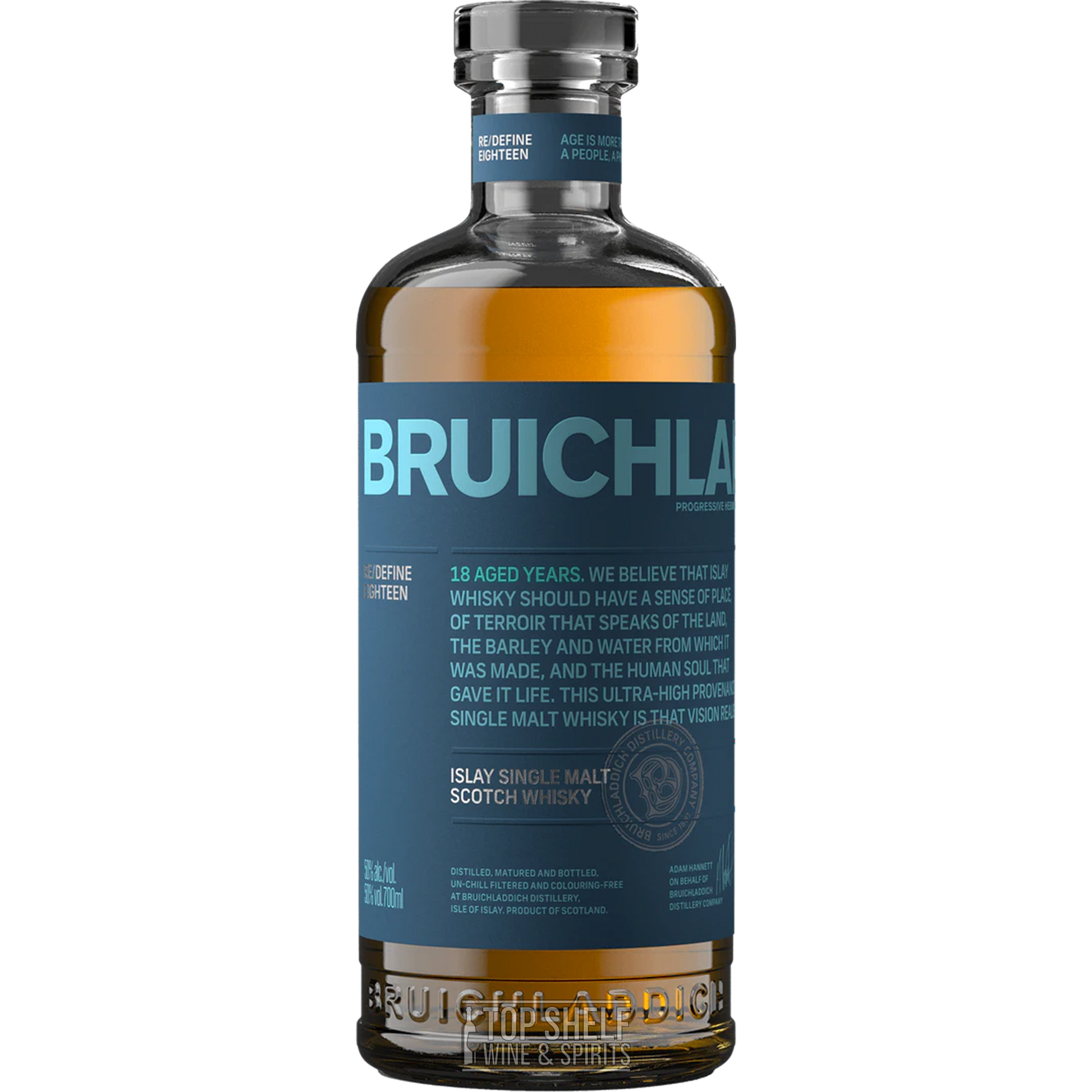 Bruichladdich 18 Year Scotch Whiskey