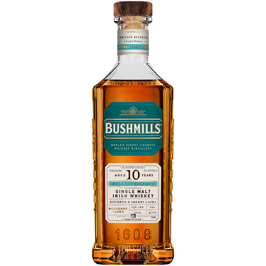 Bushmills Burgundy Cask 10 Year Private Reserve Whiskey