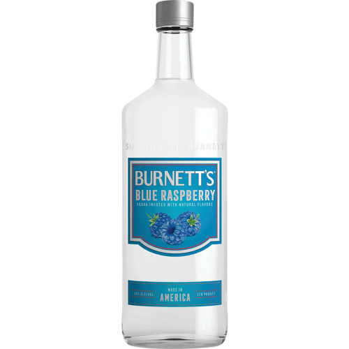 Burnett's Blue Raspberry Flavored Vodka (1L)