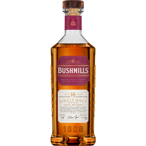 Bushmills 16 Year Old Single Malt Irish Whiskey