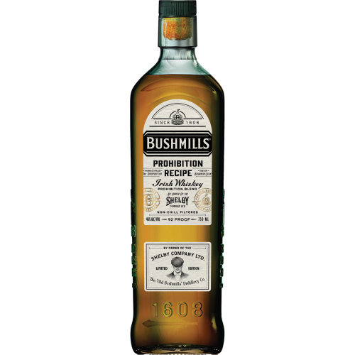 Bushmills Prohibition Recipe Irish Whiskey