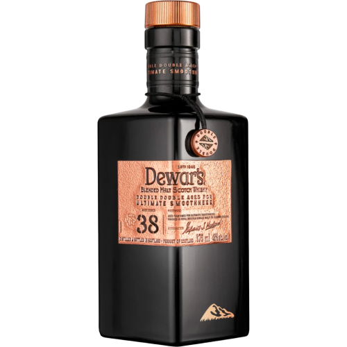 Dewars Blended Malt Scotch Double Double Aged 38 Year Old (375mL)