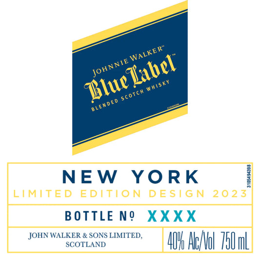 Johnnie Walker Blue Label New York Limited Edition 2023 750ml