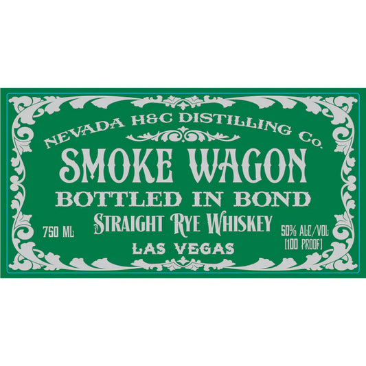 Smoke Wagon Bottled in Bond Straight Rye Whiskey