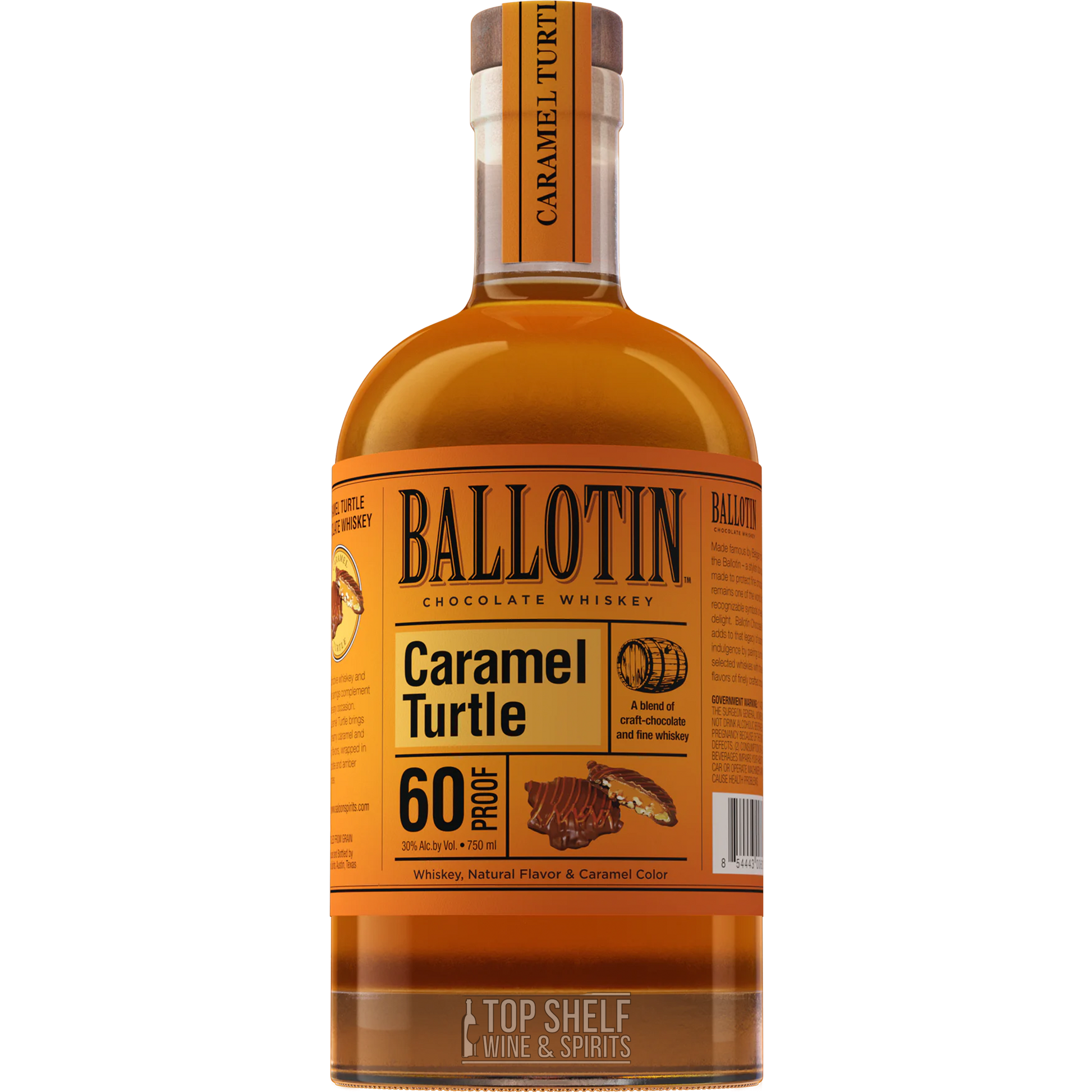 Ballotin Caramel Turtle Whiskey