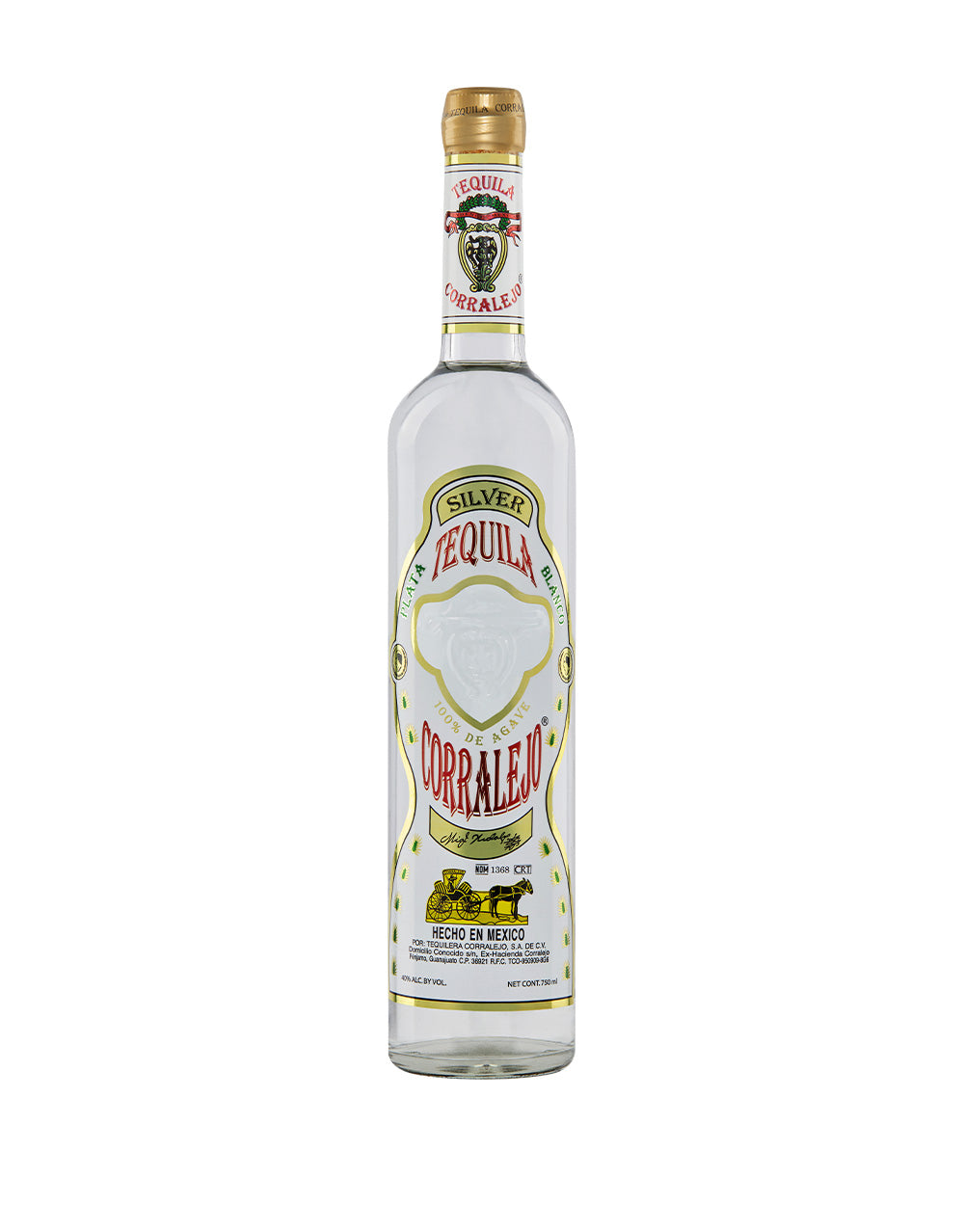 CORRALEJO TEQUILA SILVER 750 ML