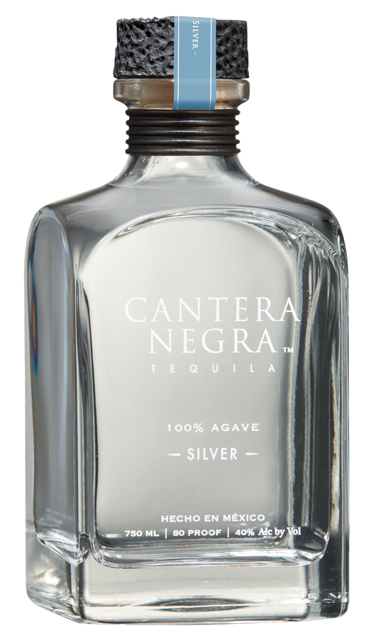 Cantera Negra Silver Tequila (750Ml)