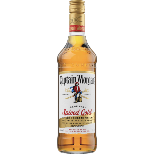 Captain Morgan Original Spiced Caribbean Gold Rum (50mL)