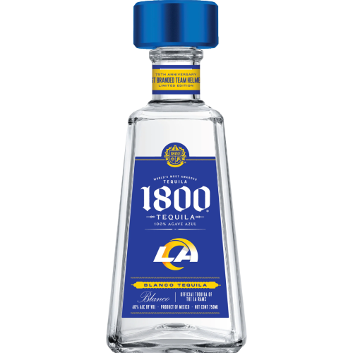 Casa Cuervo 1800 LA Rams Edition Silver - Blanco Tequila