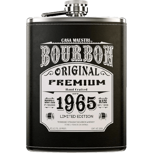 Casa Maestri 1965 Flask Limited Edition Straight Bourbon Whiskey (200mL)