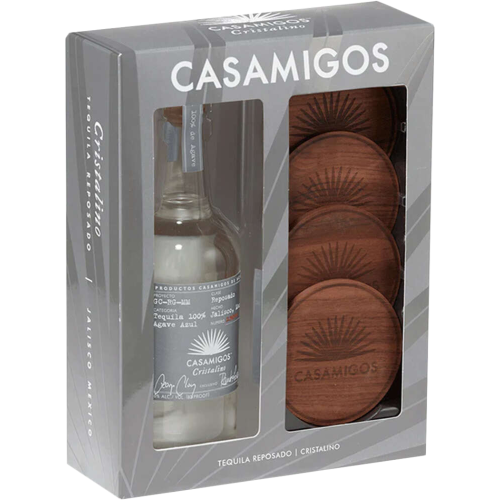 Casamigos Tequila Cristalino Reposado with Coasters
