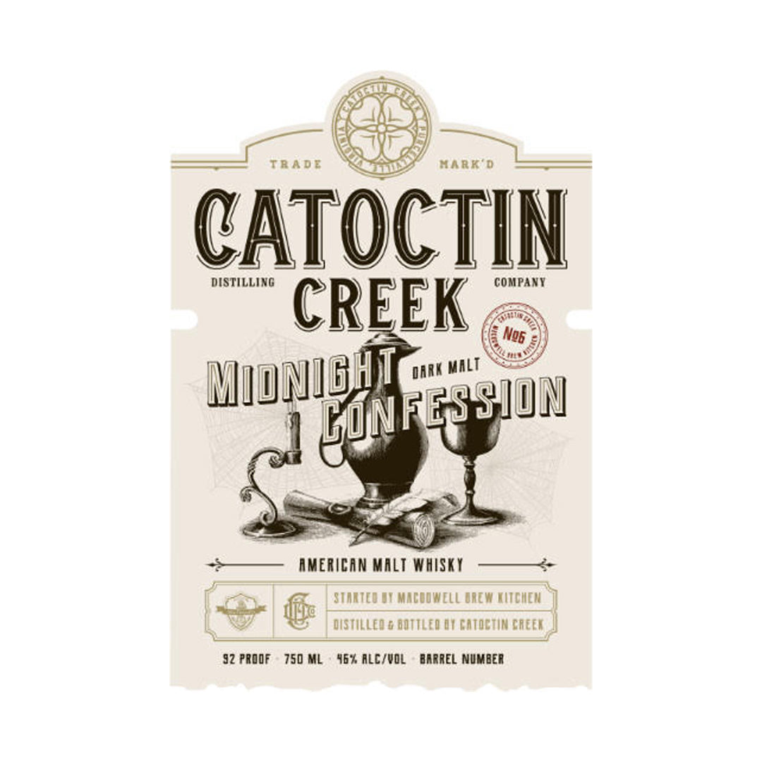 Catoctin Creek Midnight Confession American Malt Whisky