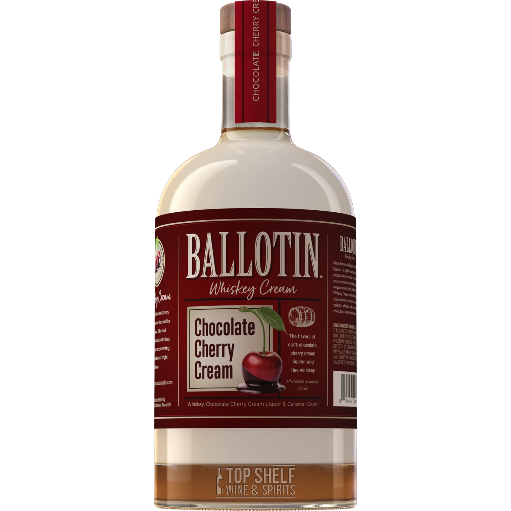 Ballotin Chocolate Cherry Cream Flavored Whiskey