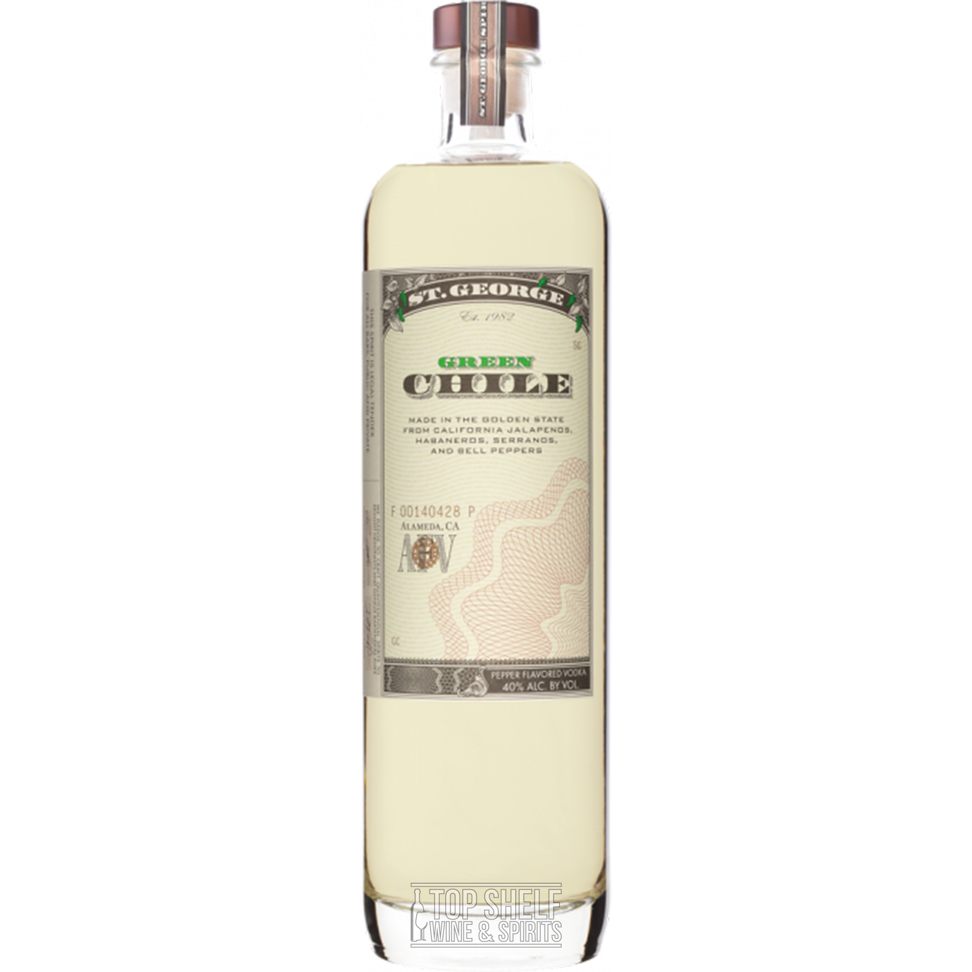 St. George Green Chile Vodka