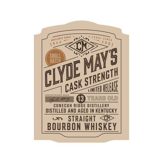 Clyde Mayâ€™s Cask Strength Alabama Style 13 Years Old