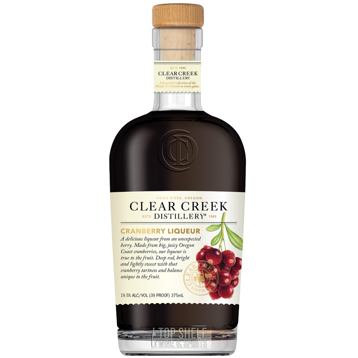 Clear Creek Cranberry Liqueur 375ml