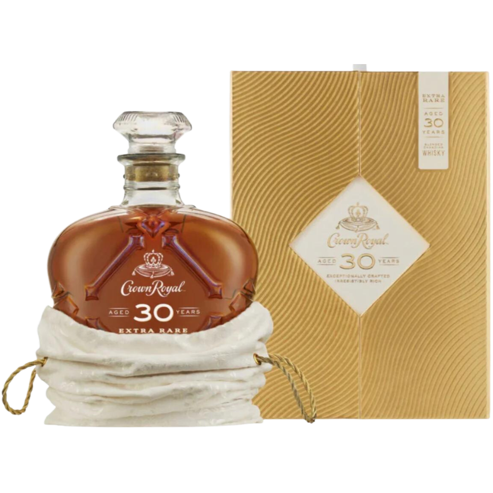 Crown Royal 30 Year Old Extra Rare Canadian Whisky