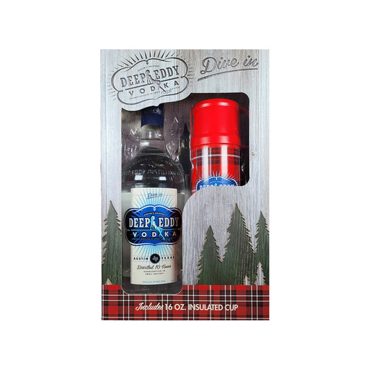 Deep Eddy Vodka W/Thermos 750ml